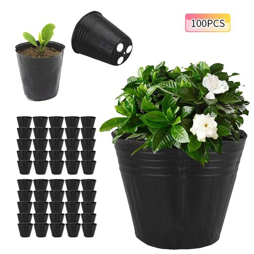 100pcs black garden nursery - garden,
